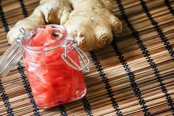 Soak ginger root to increase potency