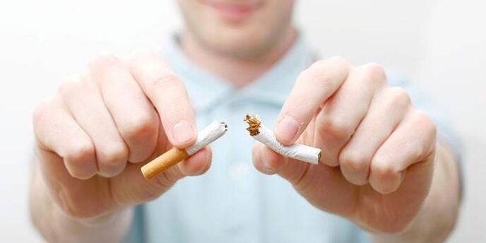 Stopping smoking helps restore potency