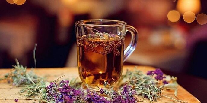 Thyme decoction to increase potency in men